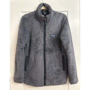 Patagonia Women's Medium Smolder Blue Los Gatos Fleece Sherpa Full Zip Jacket